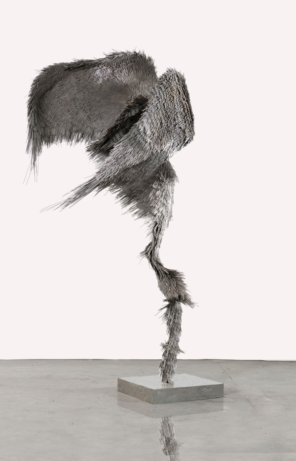 Jake Michael Singer Smokes Quantity, 2020 300 x 140 x 170 cm Marine grade stainless steel (316)