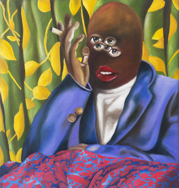 Lerato Motaung, The Grand Lament of my Darkness II, 2021