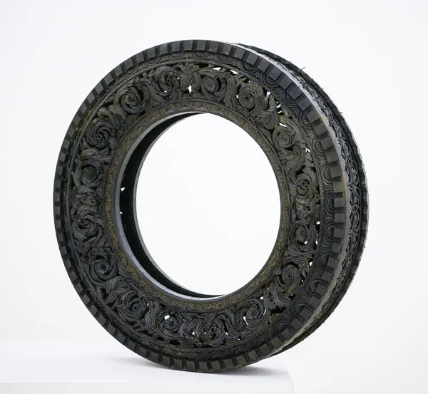 Wim Delvoye, Untitled (car tyre 1), 2010