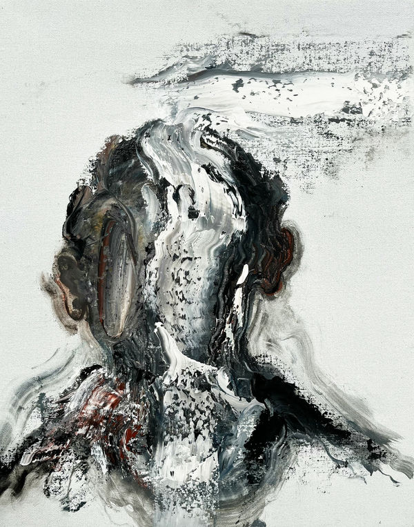 Maggi Hambling, Watching, 2021