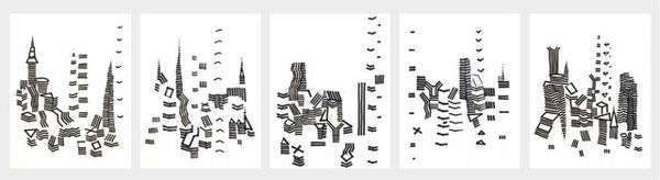 Alejandro Justiz, Abstracted Cities, 2020