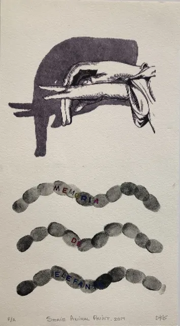 Yamilys Brito Jorge, Animal Series: Memoria De Elephanta, 2019