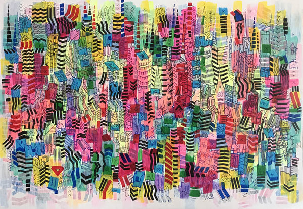 Alejandro Justiz, City Lights, 2020