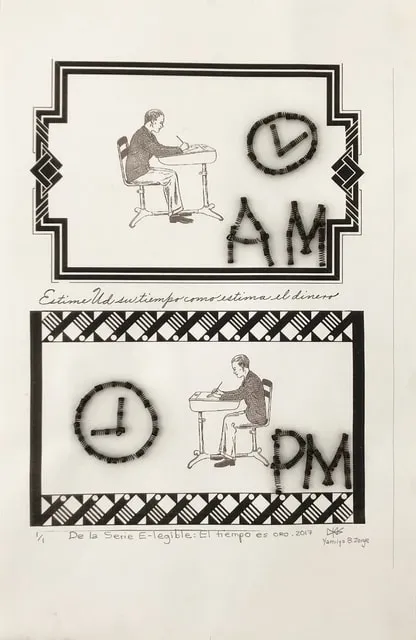 Yamilys Brito Jorge, El Tiempo es Oro (The Time is Gold) , 2017