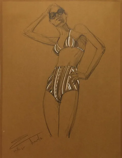 William Acosta, Beach Day No. 3, 2017