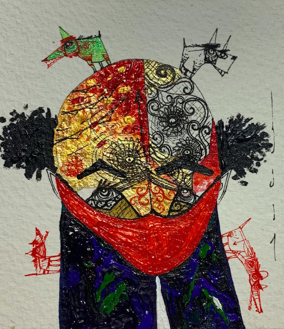 Juan Carlos Vazquez Lima, Dogs in a Landscape, 2020