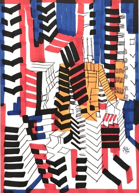 Alejandro Justiz, Abstract No. 1, 2020