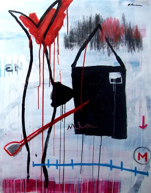 Alain Jiménez Santana, Black, Black, Black, No. 1 (La Duda), 2019