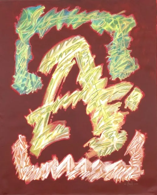 César Leal Jimenez, Rock 'N' Roll Cubano No. 6 (A-Abstracted), 2018