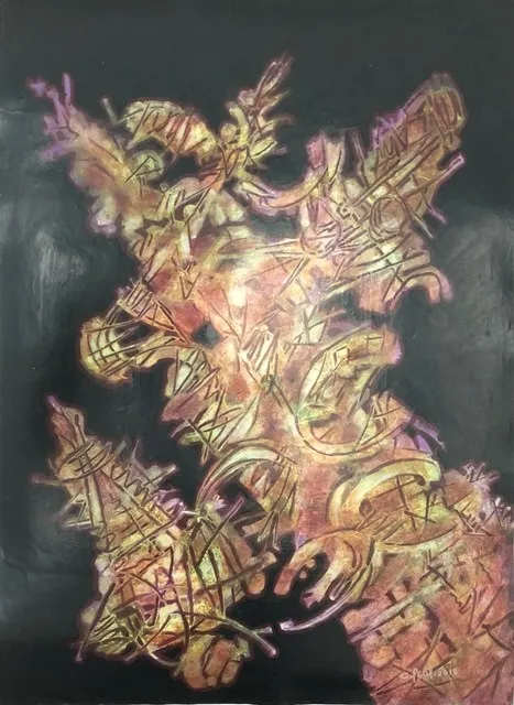 César Leal Jimenez, Abstract No. 13, 2018