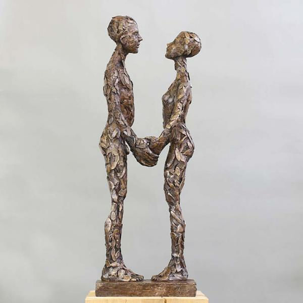 Carol Peace There You Are, ed. 14/25 Bronze resin 24 x 9.5 x 6.5 "