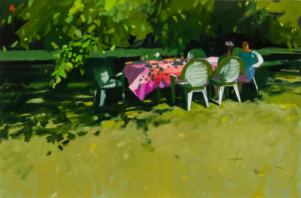 Jacqueline Orr RSW RGI PAI, Garden Shade