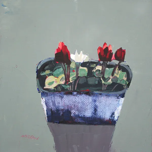 Mhairi McGregor PAI RSW, Cyclamen