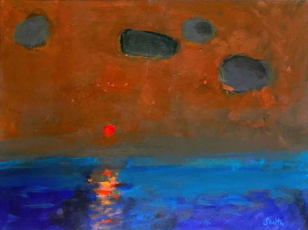 Ronald Smith RGI PAI RSW, Setting Sun