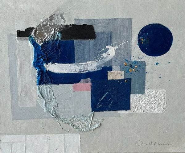 Olivia Wileman Tide Oil on canvas 9 x 11 "