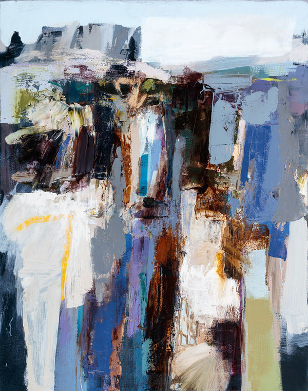 Ben Lowe Don't Know Where Oil on canvas 40 x 32 "