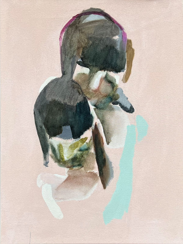 Ben Lowe Sister, 2021 Oil on canvas 23 x 17 "