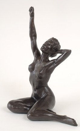 Tom Greenshields MC Annie Cold cast bronze 10 x 8 x 5 "