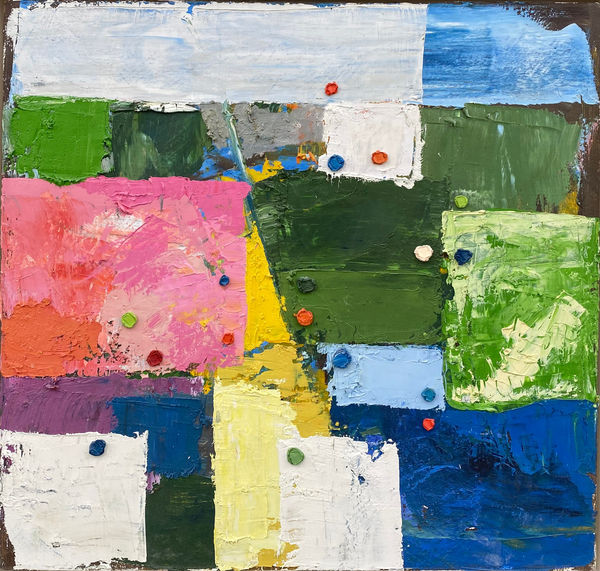 Michael Adamson Combemere Road Oil on canvas 30 x 30 " 76.2 x 76.2 cm