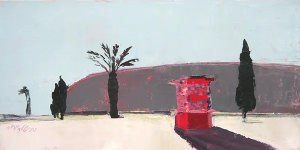 Mhairi McGregor PAI RSW, Beach Kiosk, Lagos