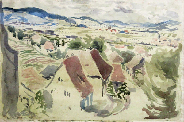 Julian Trevelyan RA - 1930's Landscape