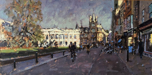 Bruce Yardley, Winter Sun, Cambridge