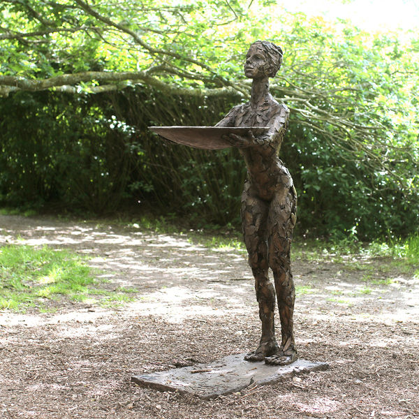 Carol Peace For the Birds, ed.7/14 Bronze resin 66 x 42 x 24 "