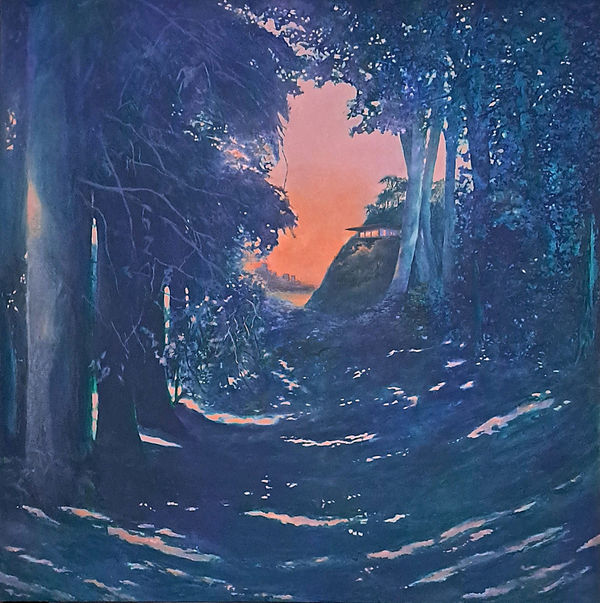 Teresa Lawler RI, Distant City - From the Edge of the Forest