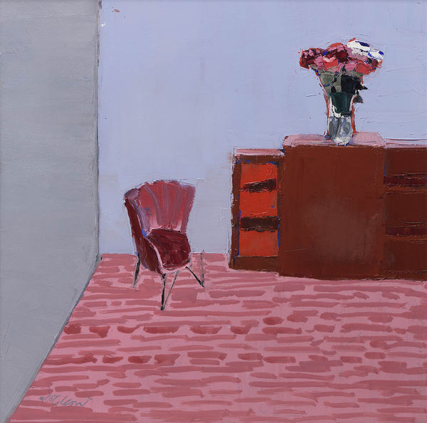 Mhairi McGregor PAI RSW, Pink Chair