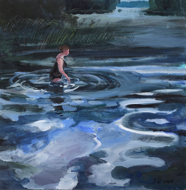 Brita Granström, Summer Night Bather