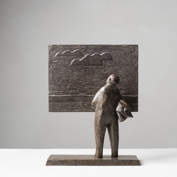 Giles Penny RWA, Man in a Gallery III, ed. 2 of 12