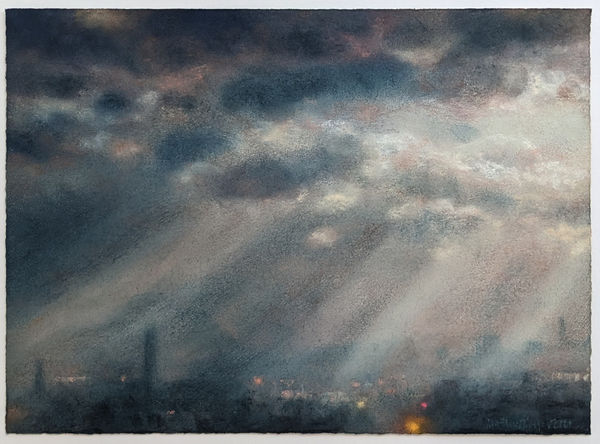 Matthew Draper PS, Descending Rays, Kitchen Window Series No.85