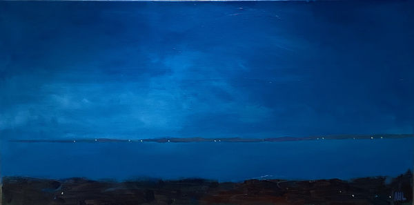 Ariane Luckey, Night Sound, 18x36