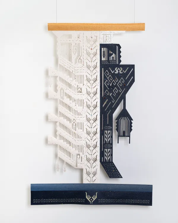 Jennifer Tee (b. 1973), Ancestral Structures, Spine of Tree #1, 2023