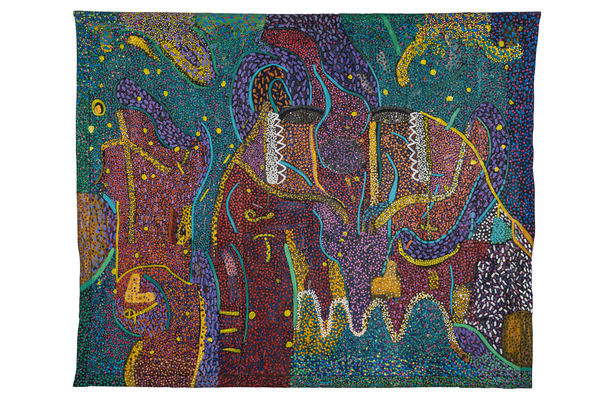 Pacita Abad, Helmut's Cosmic Shoes, 1984