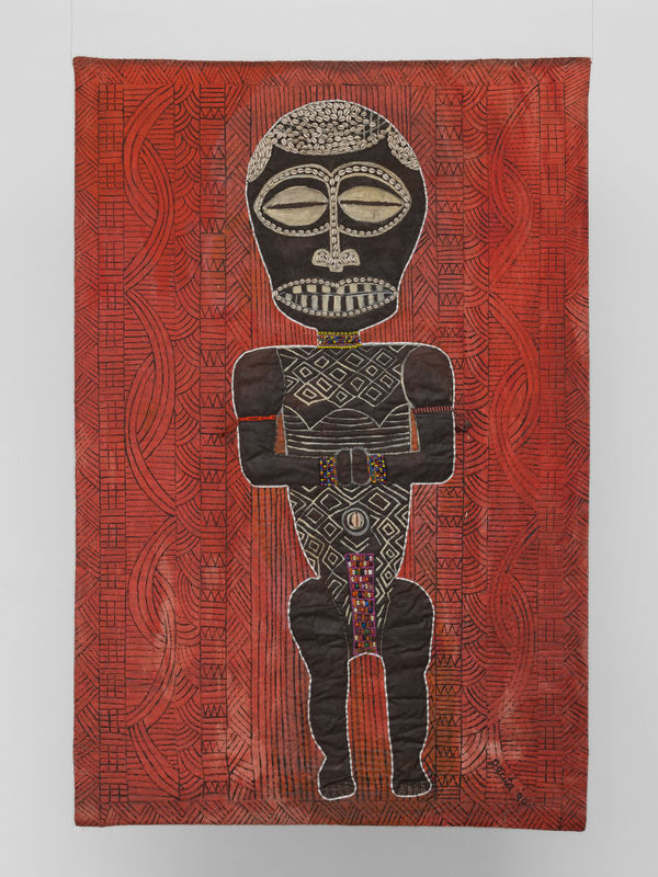 Pacita Abad, African Mask (Kongo), 1990