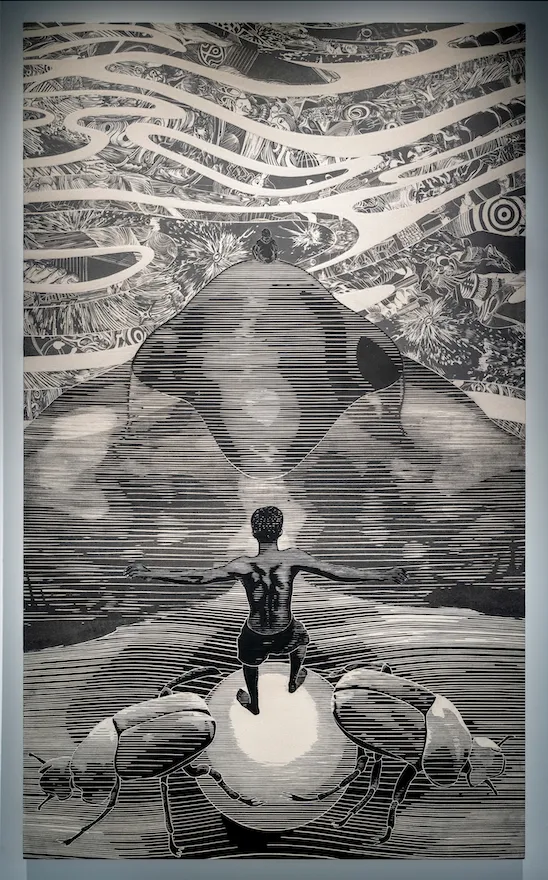 李寧 LI Ning, Sitting on the Tip of the Nose, 2025