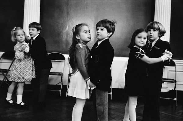 Elliott Erwitt, New York City (Kids dancing), 1977