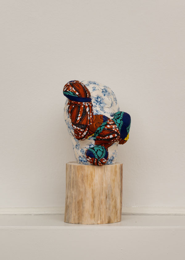 Sydney Albertini, Portrait of Woman Red / Blue, 2024