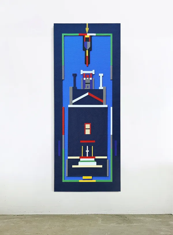 Leah Dixon, American War Rug: REBUILDER I, 2026