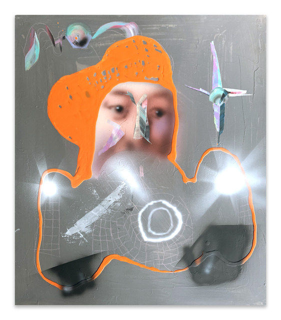 Jongmin Joy Kim Ashin From Hell, 2022 Mixed media on canvas 53 x 45.5 cm