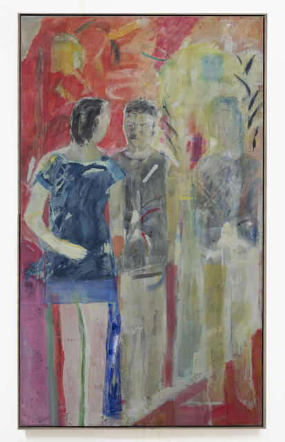 Nick Jensen Untitled, 2019 Oil on linen 190 x 110 cm