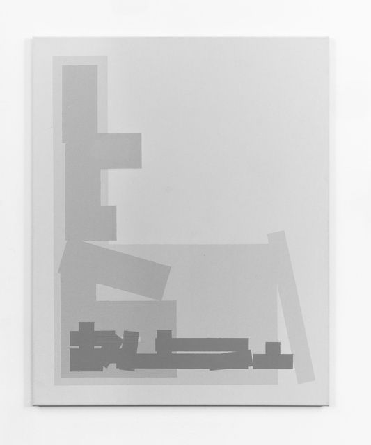 Lucas Dupuy Shapeof3, 2018 Acrylic on Canvas