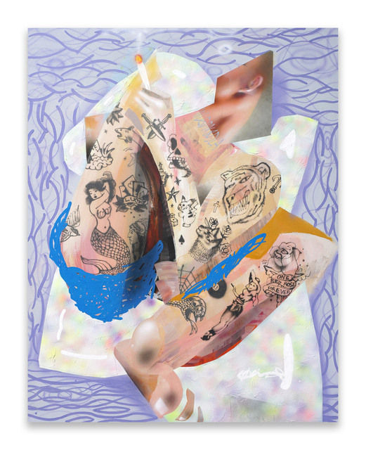 Jongmin Joy Kim The Best, 2022 Mixed media on canvas 162.2 x 130.3 cm