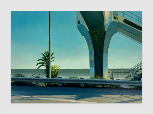 Jen Orpin In your Shadow, 224 Oil on cradled panel 20 x 30 cm