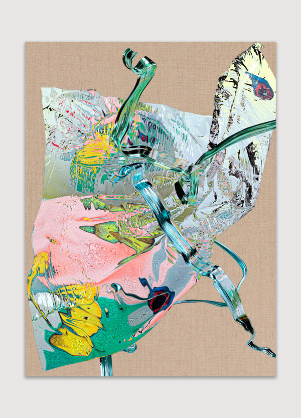 MATTHEW STONE & EBE OKE Help Me Birth This, 2022 Digital print on linen 40.5 x 30.5 cm