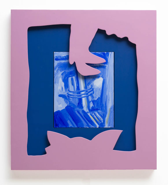 Ian J Brown, Teatrino of Self-Recognition (Pink will sink the blue)), 2020