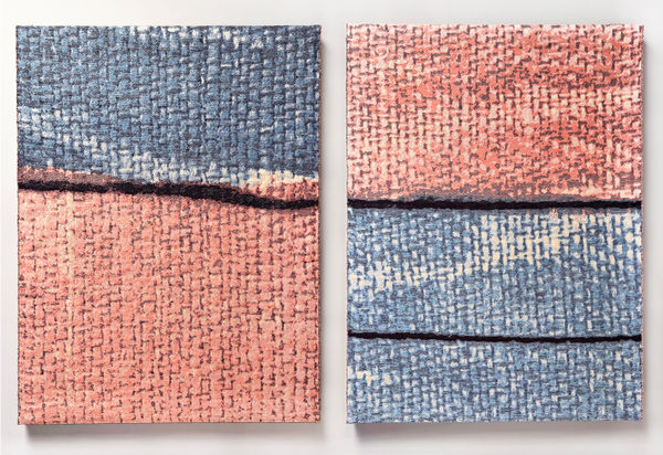 Meghan Price, The Movement of Water (diptych), 2024