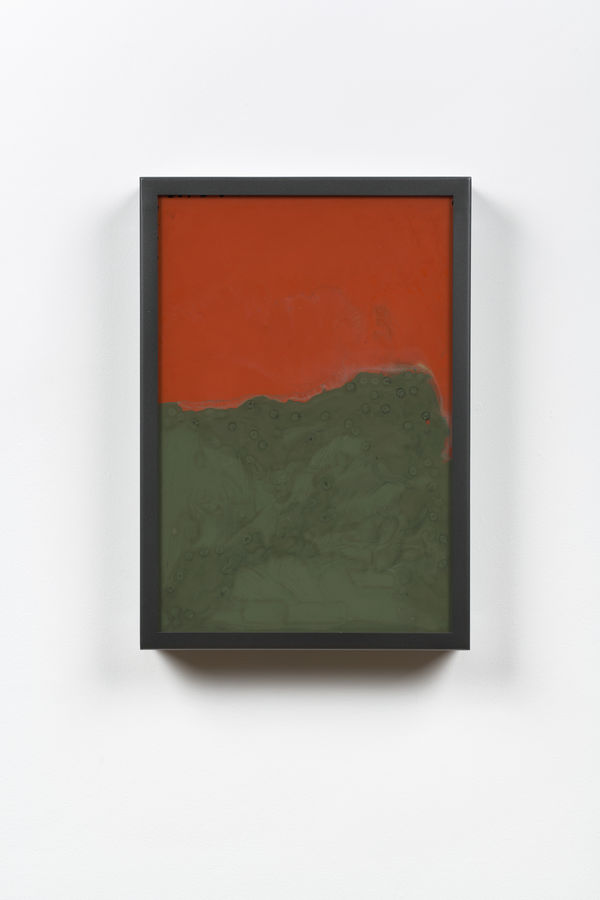 Kevin Harman Untitled, 2023 Household paint, double-glazing unit, steel frame 51 x 36 cm ; 20 1/8 x 14 1/8 in