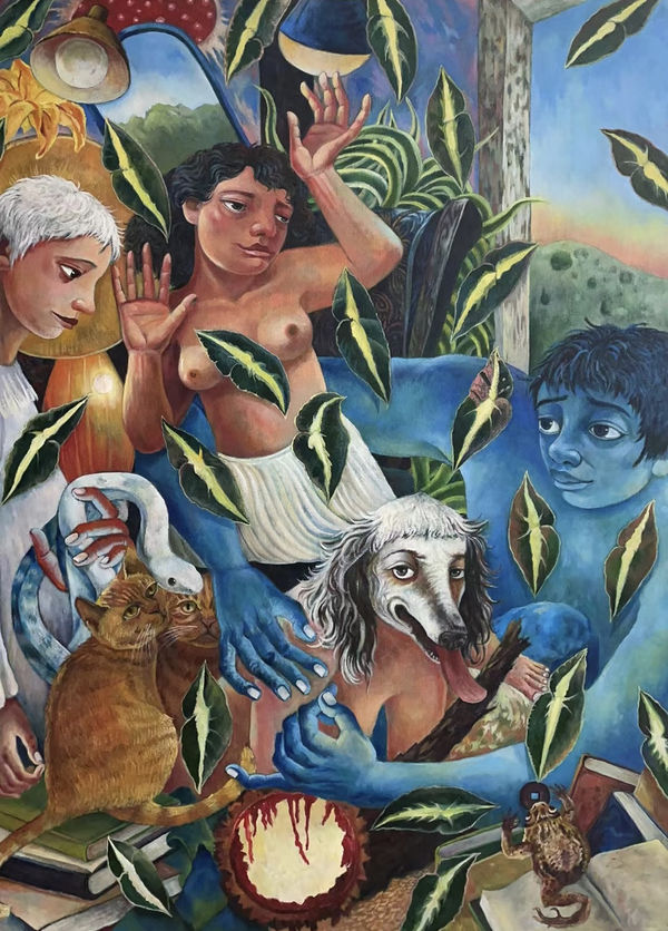 Bing Liu, Cat's Eye Autumn Camellia, 2023